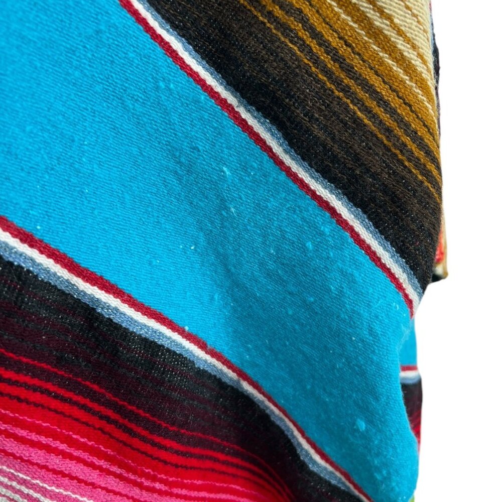 Pomponio Ranch Mexican Pattern Sarape - Picture 4 of 6
